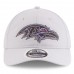 Men's Baltimore Ravens New Era Gray 2018 Training Camp Official 9TWENTY Adjustable Hat 3060714